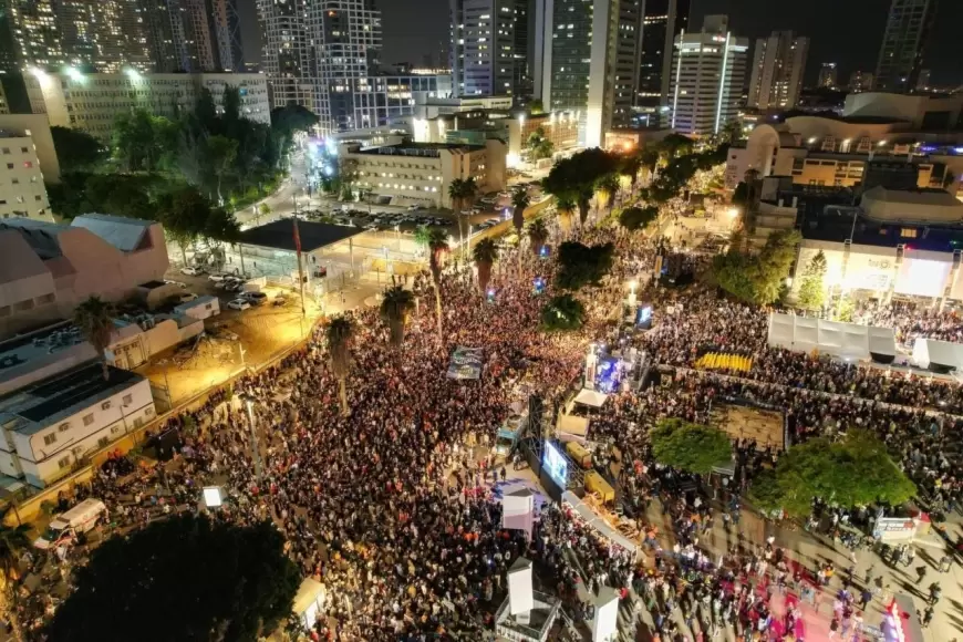 تظاهرات ضد حكومة نتنياهو في "تل أبيب"