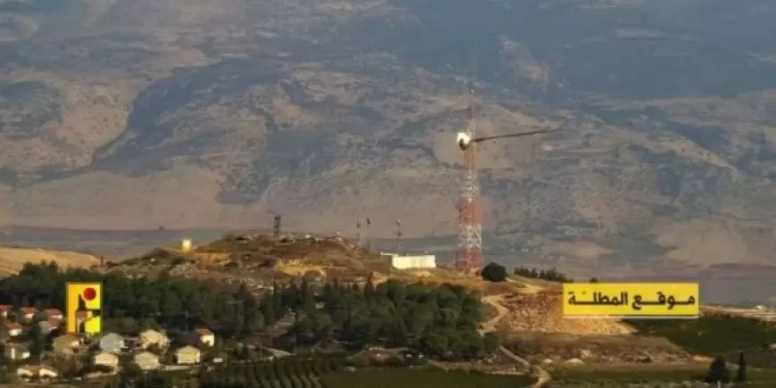 المقاومة في لبنان تستهدف موقع المطلة في الأراضي المحتلة 