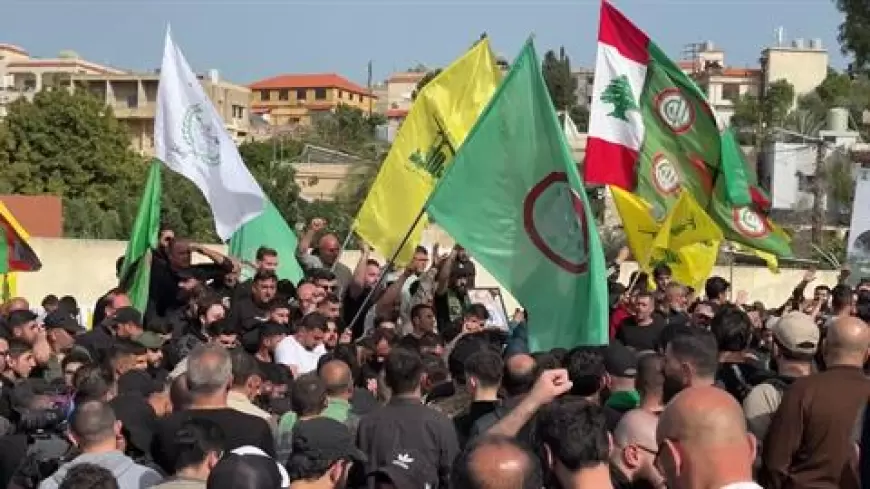 لبنان | المقاومة تواصل تشييع شهدائها على طريق القدس