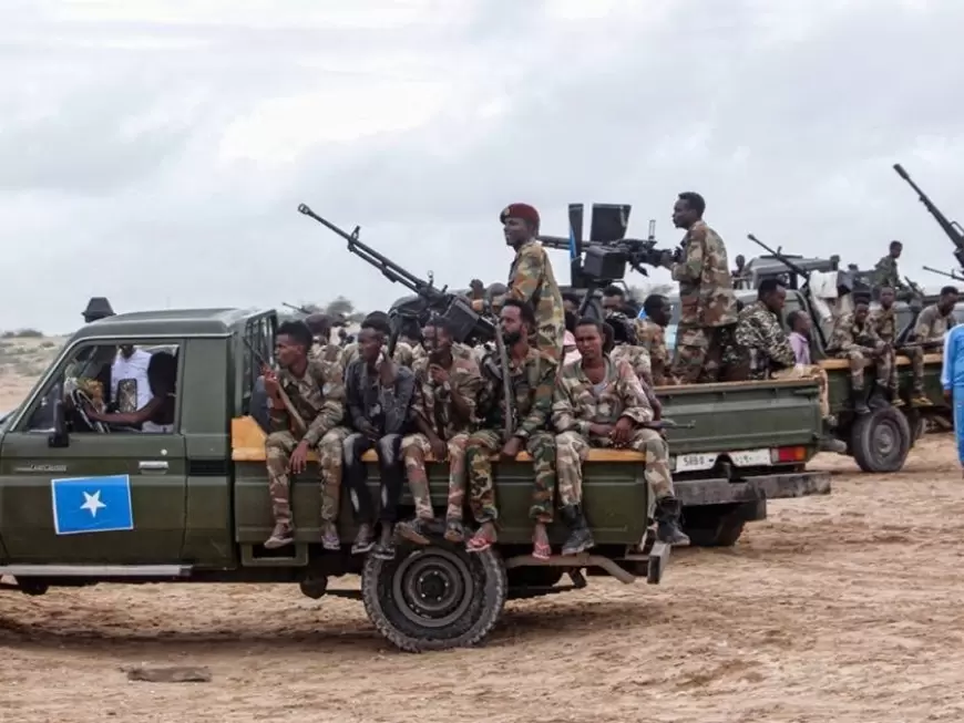 مقتل العشرات من حركة الشباب في عملية عسكرية نفذتها القوات العسكرية الصومالية وسط البلاد 