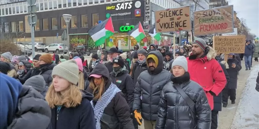 تواصل التظاهرات الأسبوعية في السويد دعماً وإسناداً لغزّة