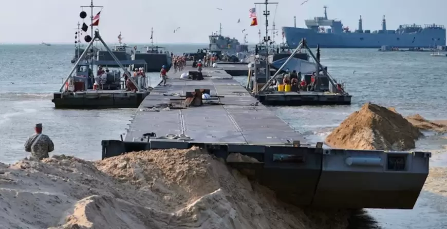 الميناء الأمريكي العائم.. زيادة في حصار غزة وسيطرة على حقولها الغازية
