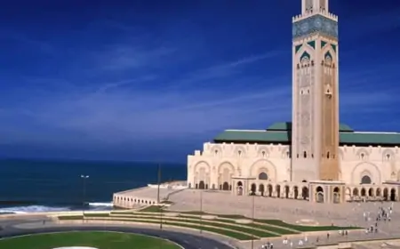 مسجد الحسن الثاني أكبر  منارات الإشعاع الديني والفكري والثقافي في العالم الإسلامي 