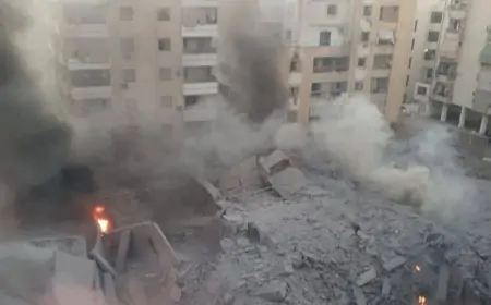 الاحتلال يستهدف مربعا سكنيا في الضاحية الجنوبية 