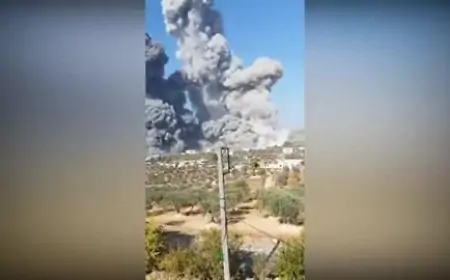 انفجار ضخم يهز إدلب السورية.. تفاصيل