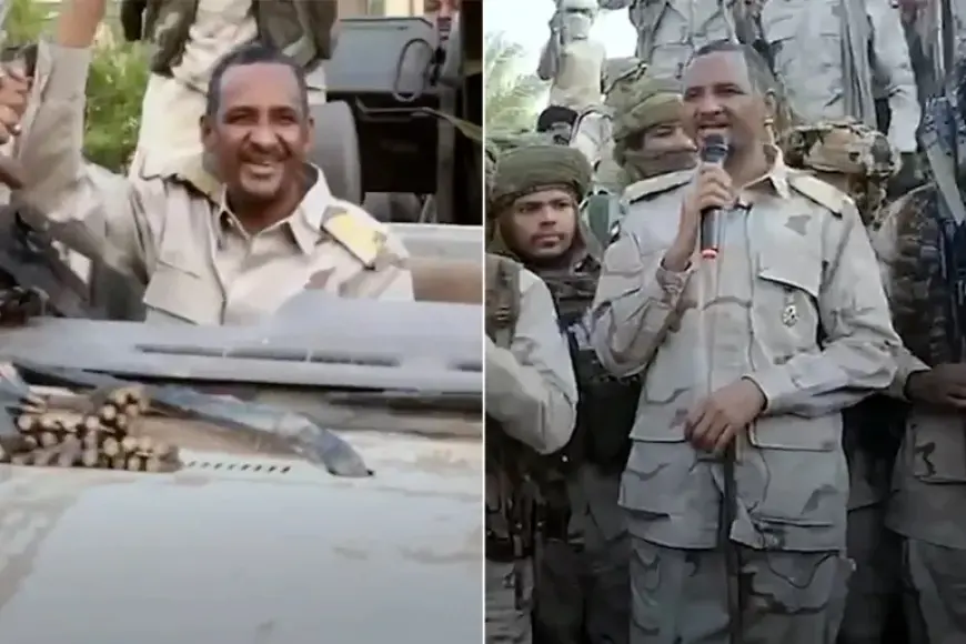 حكم بالإعدام ومصادرة الممتلكات بحق حميدتي وقيادات في الدعم السريع بتهم الإبادة الجماعية وجرائم الحرب حكم بالإعدام ومصادرة الممتلكات بحق حميدتي وقيادات في الدعم السريع بتهم الإبادة الجماعية وجرائم الحرب