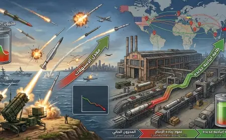 هل بدأت أزمة الذخيرة الأمريكية؟ الحروب تستنزف الصواريخ أسرع من قدرة المصانع على تعويضها