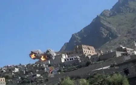 جريمة سعودية جديدة في تعز