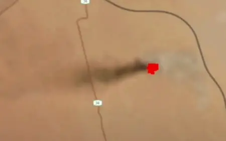 صور جوية لـ«ناسا» تُظهر تصاعد أعمدة الدخان من منشأة أرامكو في خريص
